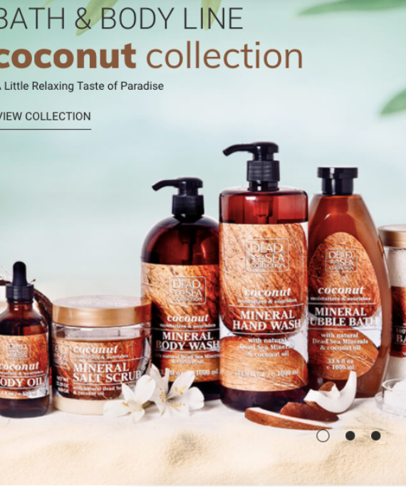 Dead Sea Collection Coconut Shampoo