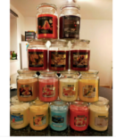 WICKFORD & CO Large Scented Candle in Glass Jar Burns UP to 95 Hours