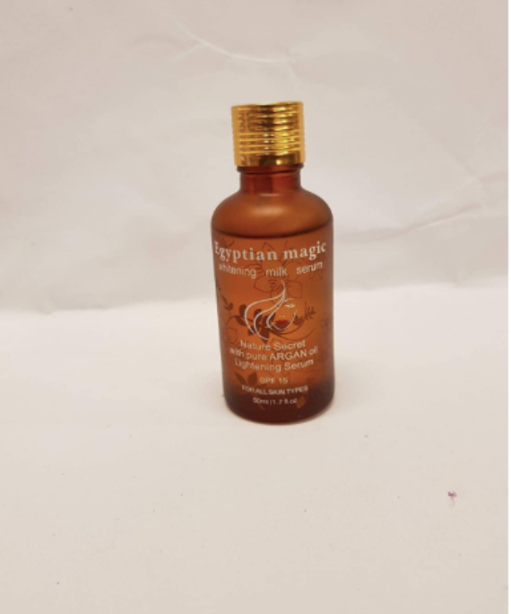 Egyptian Magic Whitening Milk Serum Nature Secret with Pure Argan Oil Lightening Serum